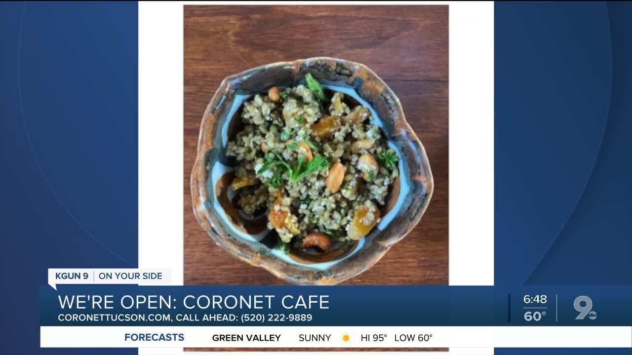 Coronet Cafe sells stylish takeout meals