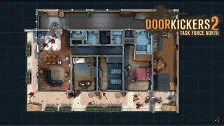 Condensed Apartment Hostage Rescue l Door Kickers 2 CQC Tactics & Techniques