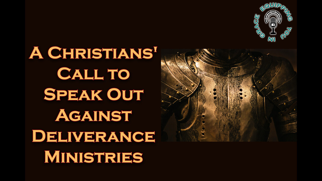 A Christians' Call to Speak Out Against Deliverance Ministries