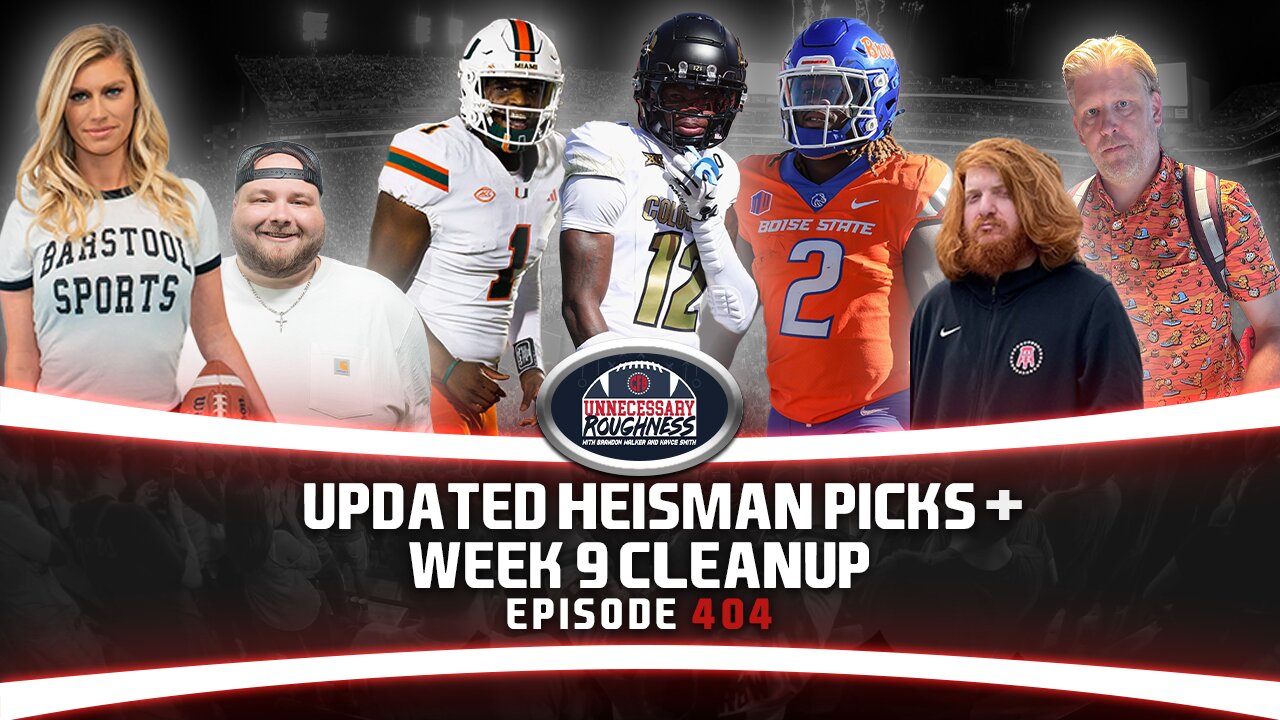 UPDATED HEISMAN PICKS + WEEK 9 CLEANUP