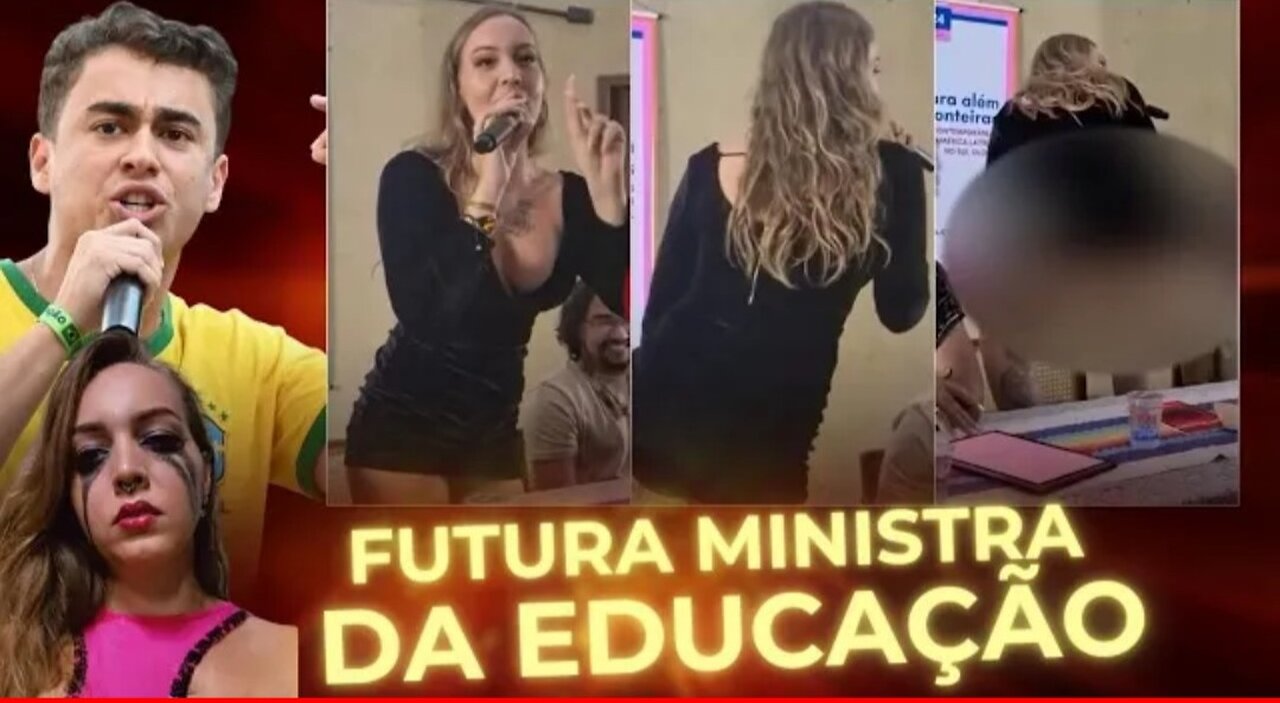 NIKOLAS FERREIRA ACIONA PGR - TRAVESTI DA PALESTRA NA UNIVERSIDADE DO MARANHÃO