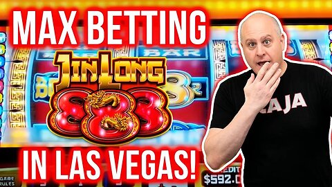 Max Betting Jin Long 888 in Las Vegas!