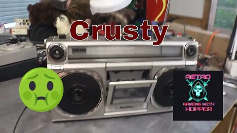Crusty Quasar Radio In Need Of Some Repairs / It's Boombox Time