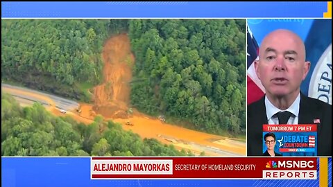 DHS Secretary Blames Climate Change On Lack Of Communication In N.C After Hurricane Helene