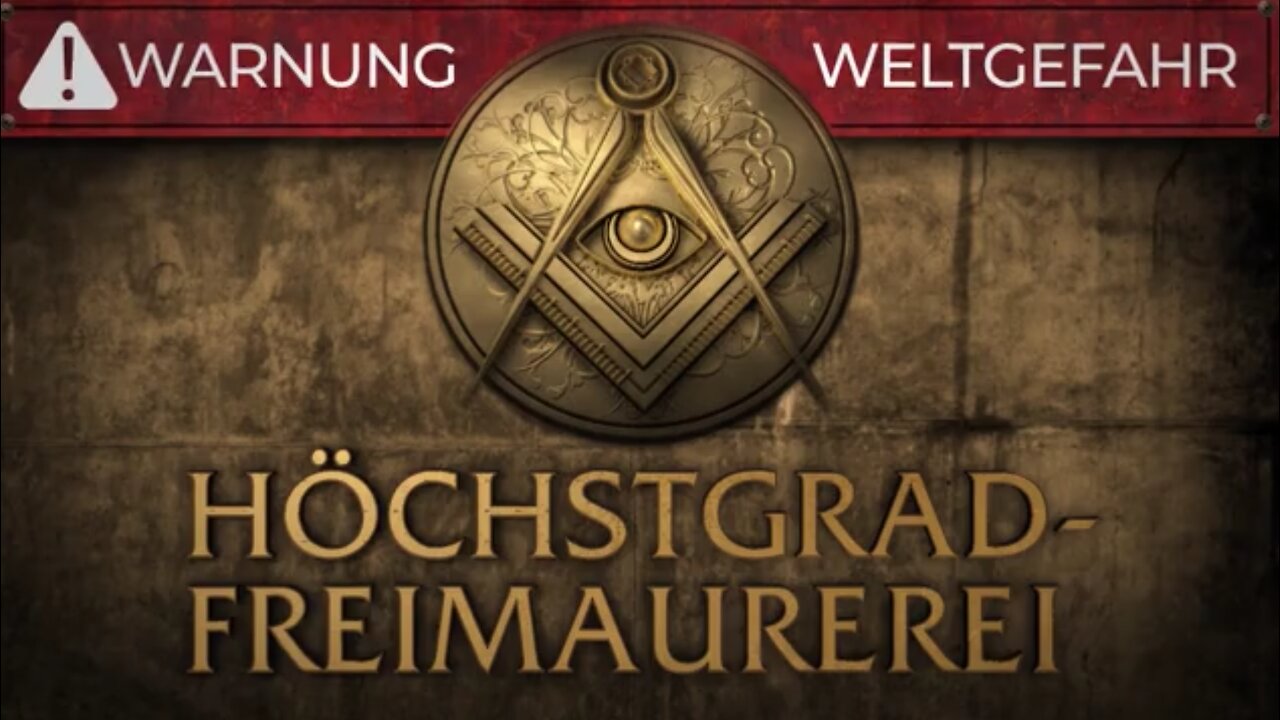 Diese fundierte Recherche über die Freimaurer wird Sie umhauen!