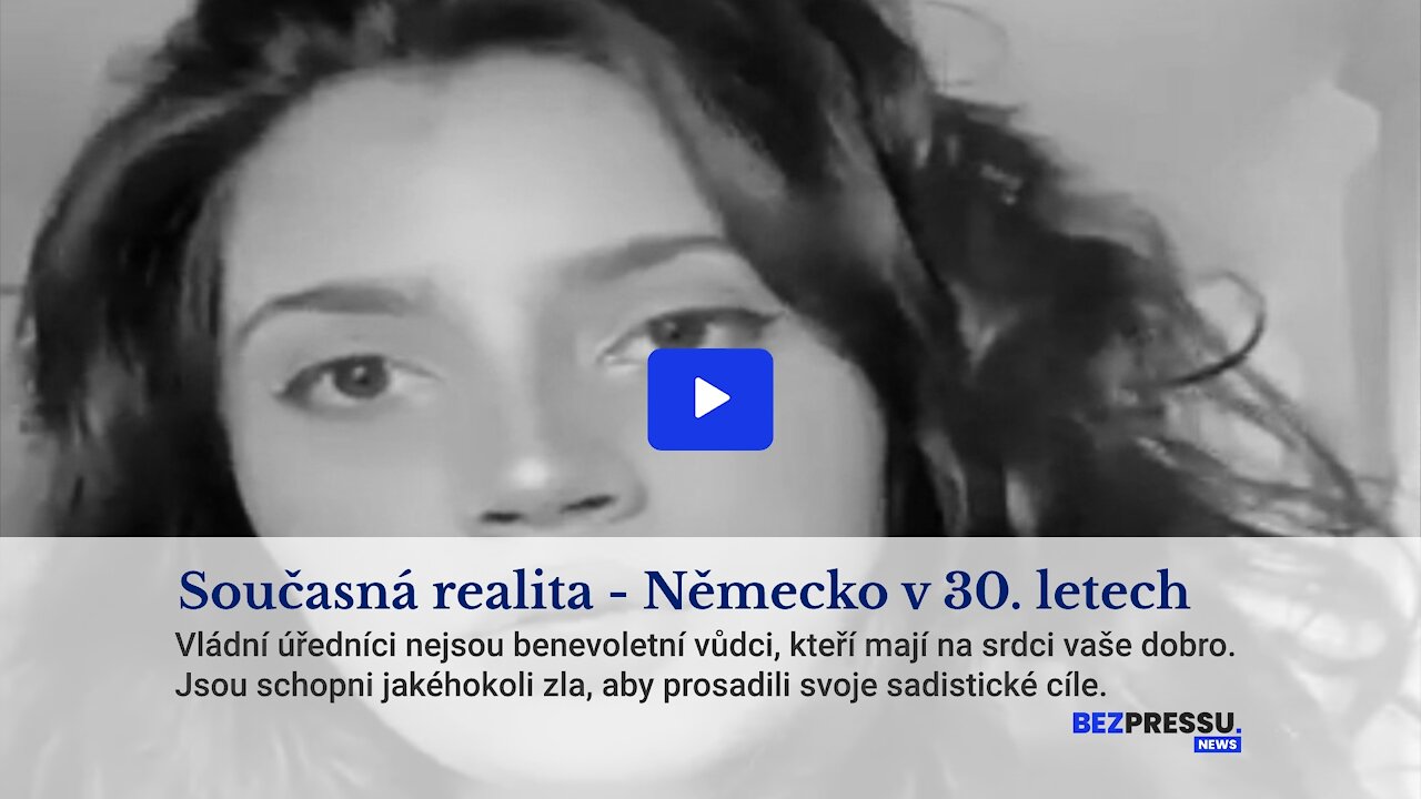 Současná realita - Německo v 30. letech