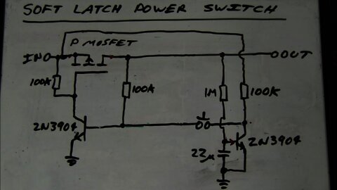 EEVblog #262 - World's Simplest Soft Latching Power Switch Circuit