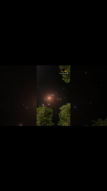 Iron Dome Intecepting Missles over Tel Aviv #Shorts