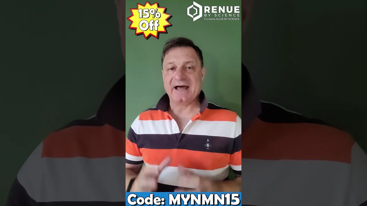 15% Off ALL Renue by Science Products | Code: MYNMN15