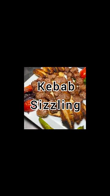 Kebab Sizzling Oh So Yummy 🤤#ytshorts #shorts #Food #Streetfood #UpFoodReview