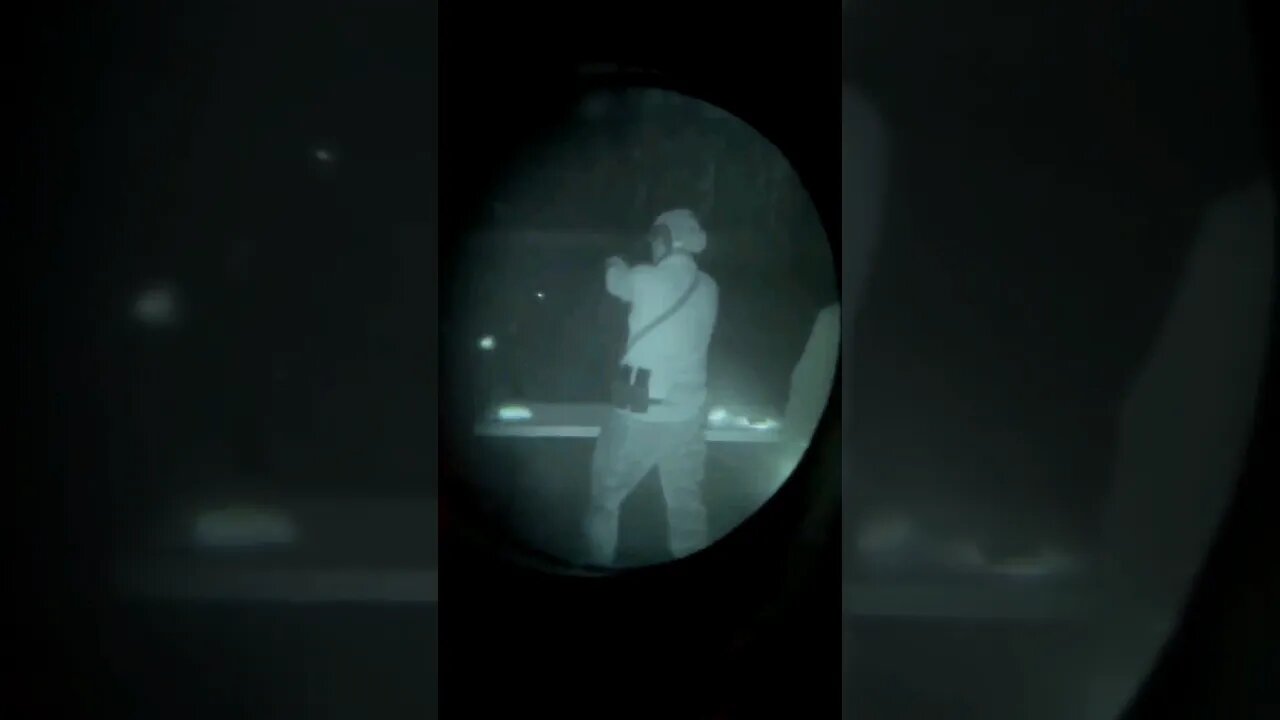 Shooting w/ Night Vision!🔥 #shorts