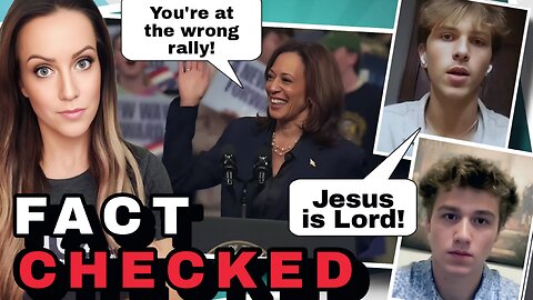 Did they REALLY Get Kicked Out Of A Kamala Harris Rally??