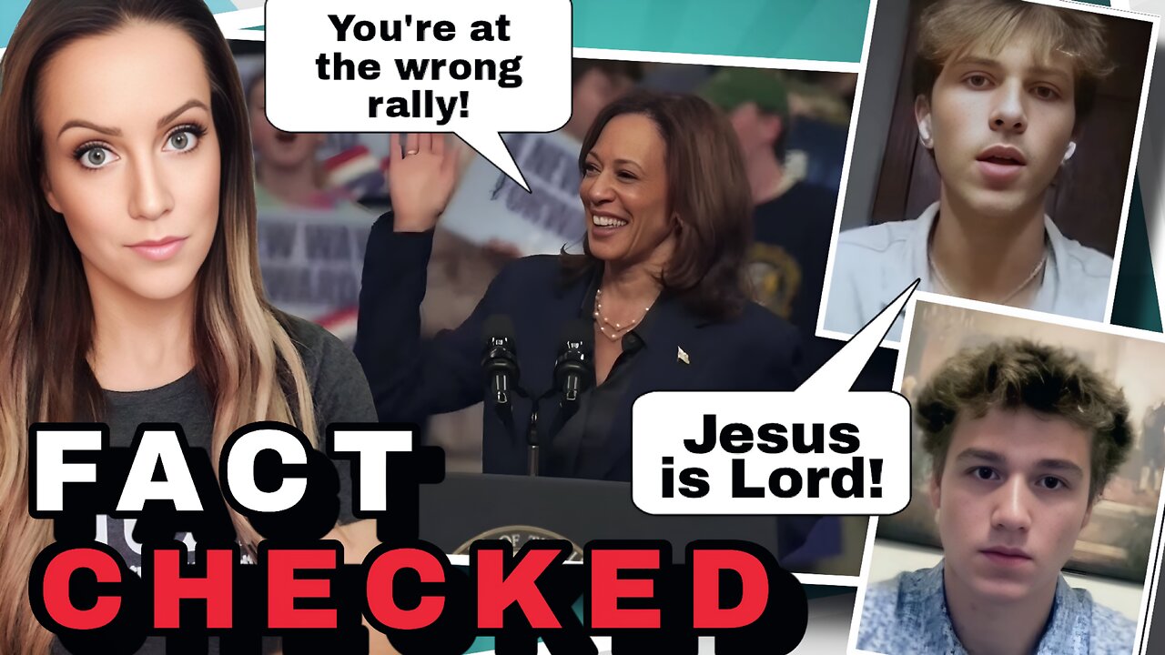 Did they REALLY Get Kicked Out Of A Kamala Harris Rally??