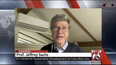 Prof. Jeffrey Sachs : Lack of a 2-State Solution Threatens Israel