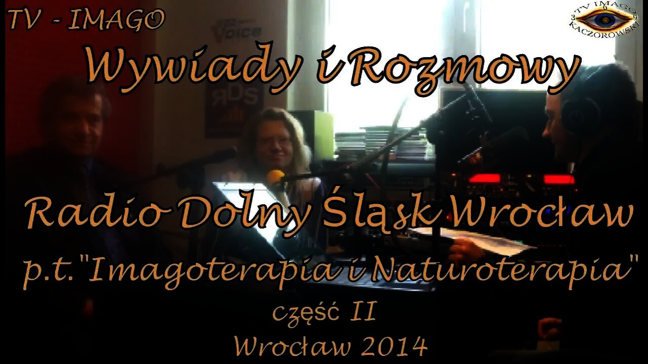 WYKORZYSTANIE HIPNOZY , HIPNOTERAPII I IMAGOTERAPII W LECZENIU - MEDYCYNA NATURALNA 2014 ©TV IMAGO