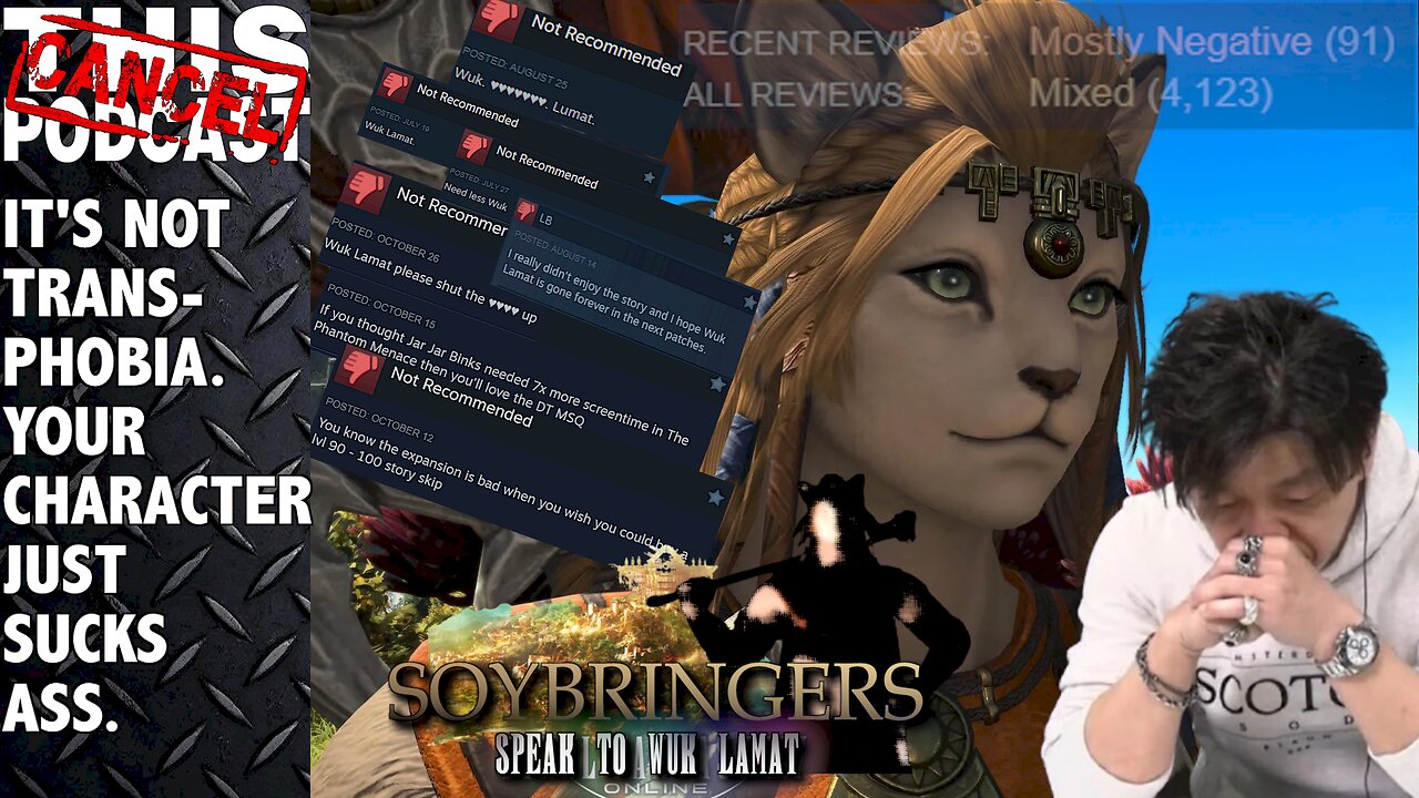 Final Fantasy XIV Dawntrail Producer DOUBLES Down on Wuk Lamat; Blames "Transphobia!"