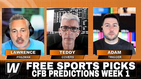 Free Sports Picks | WagerTalk Today | MLB Predictions Today | College Football Picks Week 1 | Aug 16