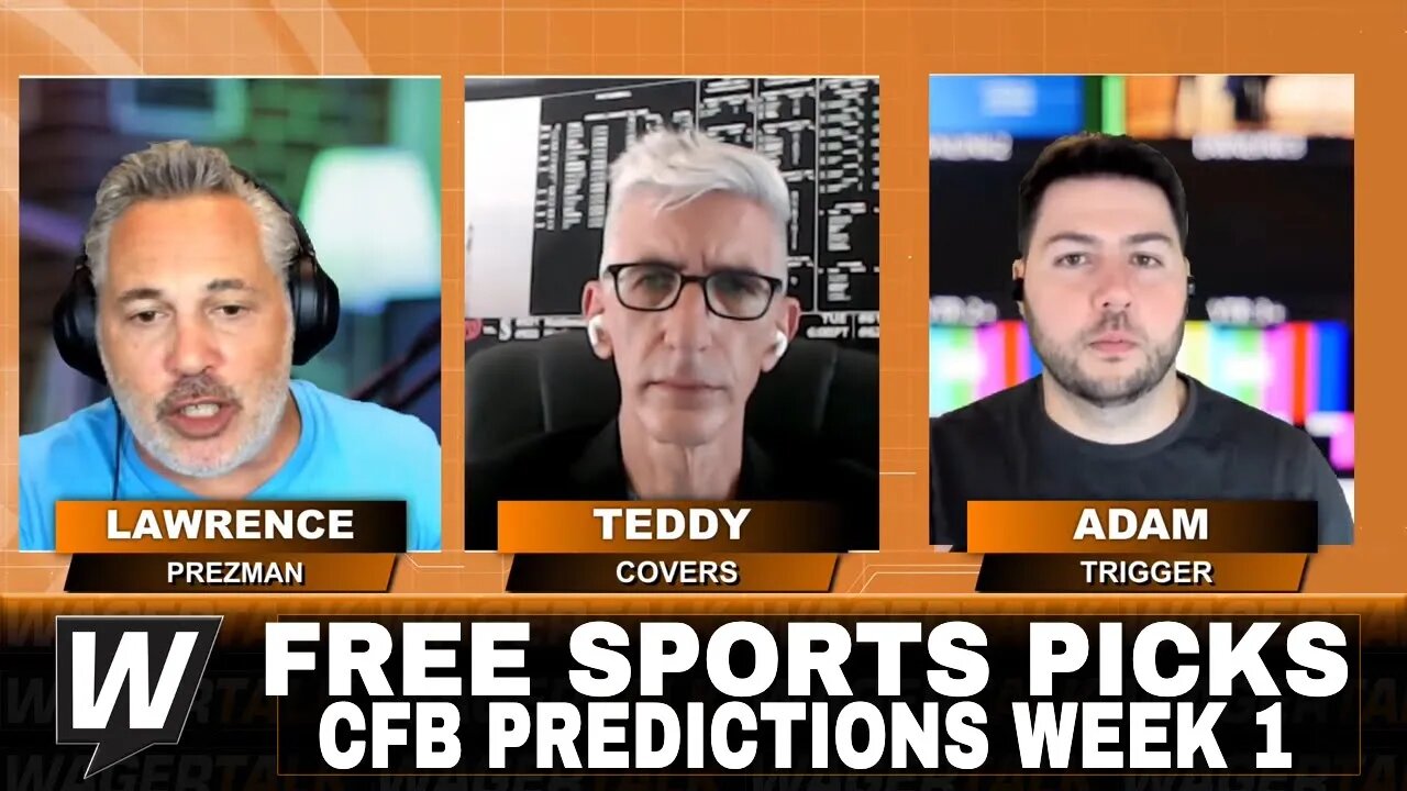 Free Sports Picks | WagerTalk Today | MLB Predictions Today | College Football Picks Week 1 | Aug 16
