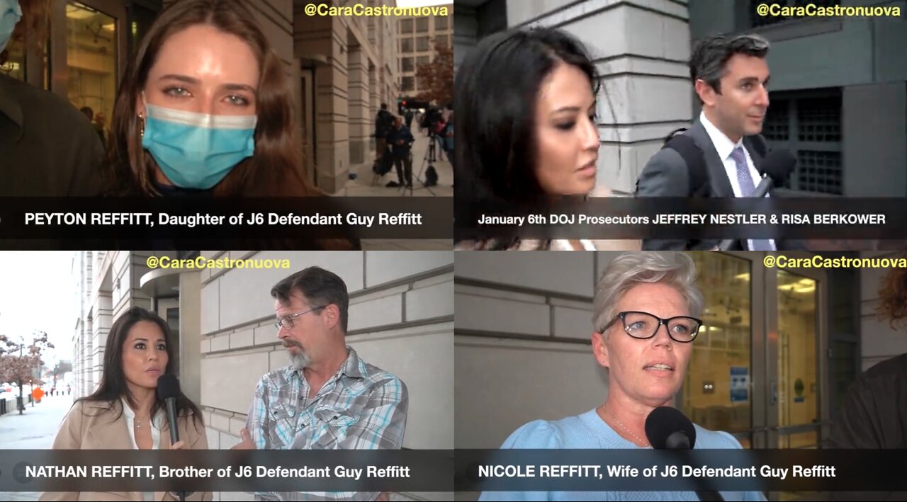 Cara Castronuova covering J6 Defendant Guy Reffitt trial