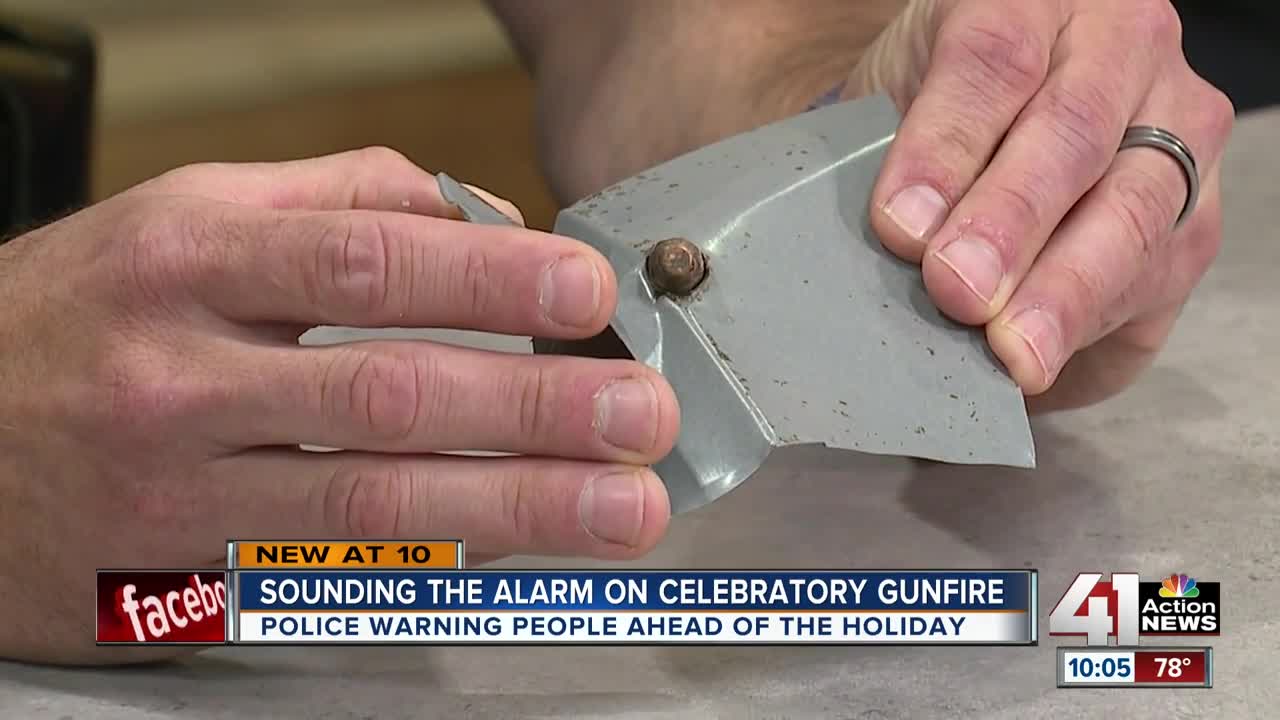 KCPD officers hit streets to warn about celebratory gunfire dangers