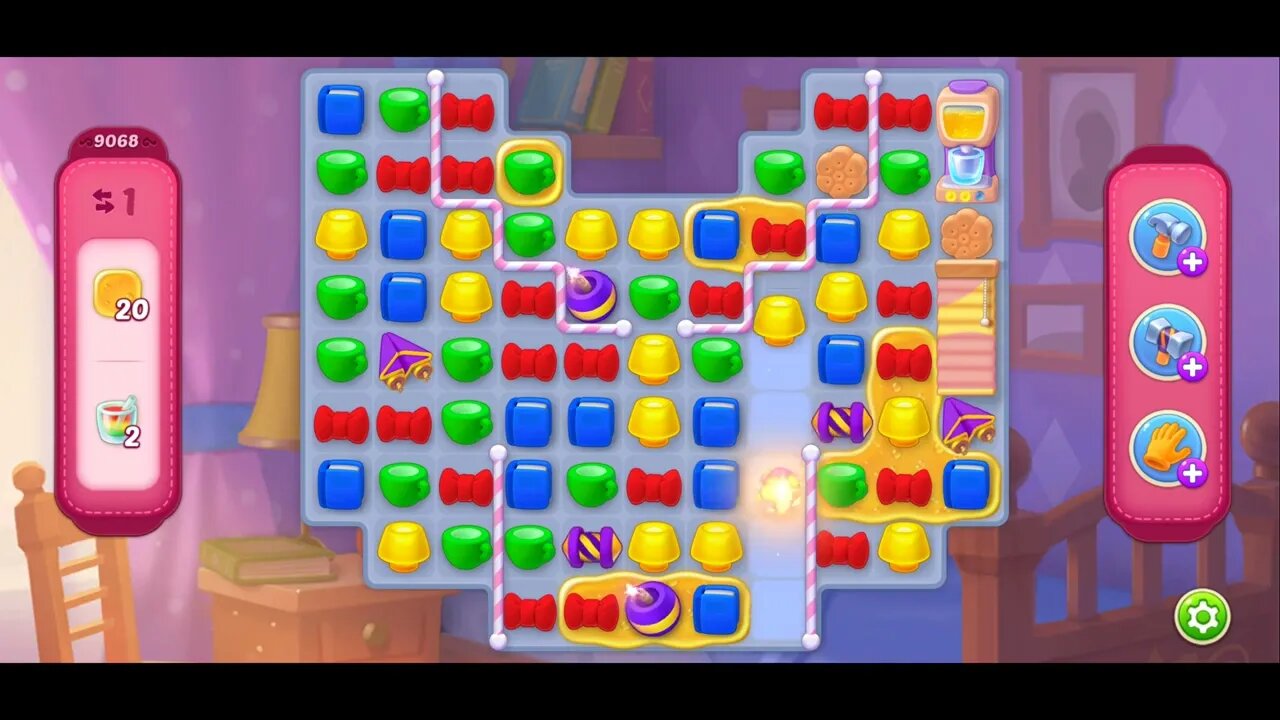 Playrix Homescapes Gameplay Walkthrough Level 9068