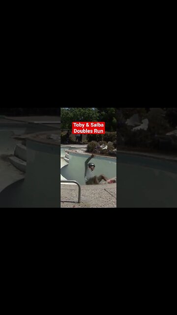 Doubles Run @ Ledges #poolskateboarding #poolskating #bowlskating #skateboarding #tobyburger #salba