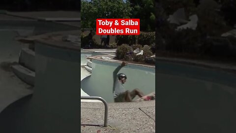 Doubles Run @ Ledges #poolskateboarding #poolskating #bowlskating #skateboarding #tobyburger #salba