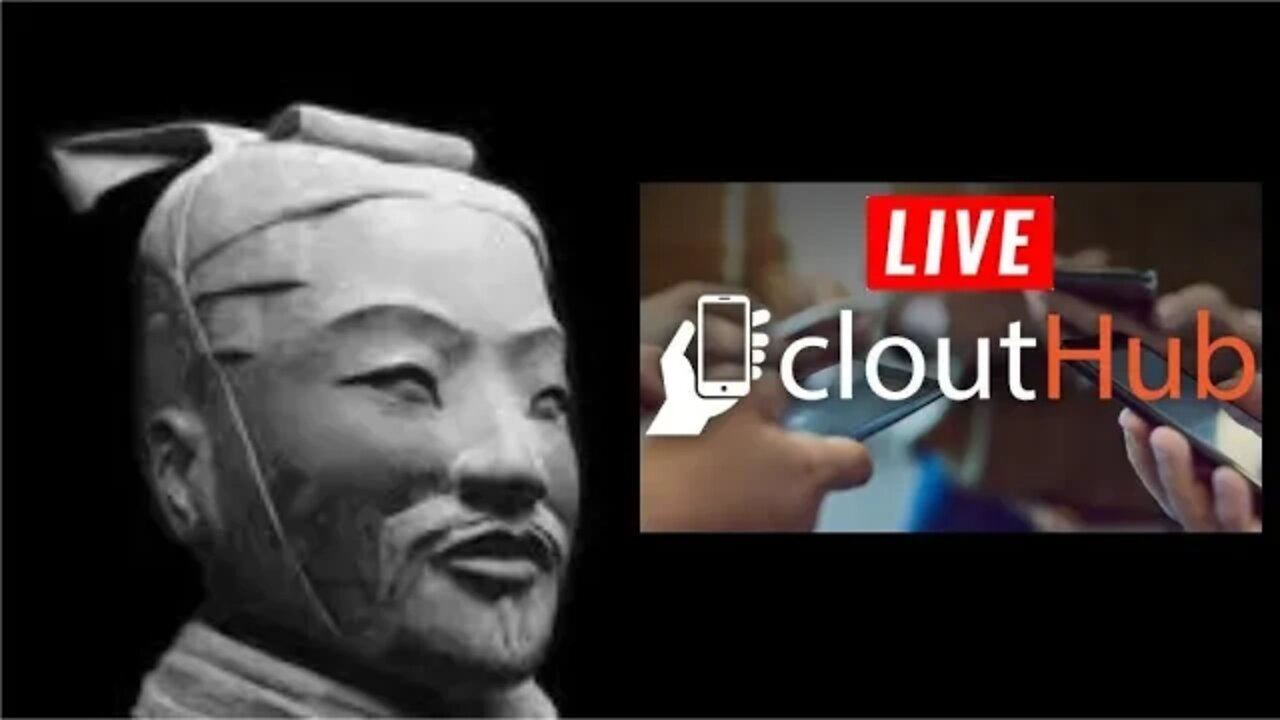 Sun Tzu - A Arte da Guerra na live CloutHub de 27 10 2022