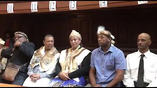 SOUTH AFRICA - Cape Town - Khoi San leadership in dock.(video) (VX9)