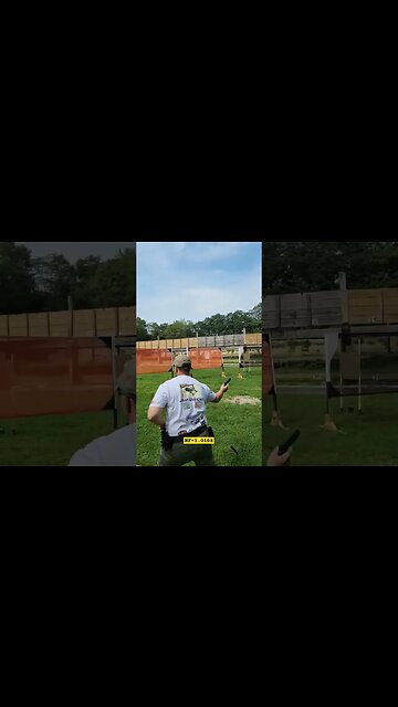 RBGC👮‍♂️🚔🚓🚨 #uspsa August Match Stage 5 Guy #unloadshowclear #shorts