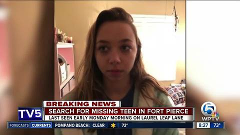 13-year-old girl missing in Fort Pierce