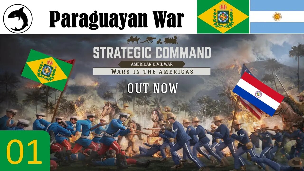 Strategic Command: ACW - "Wars in the Americas" | Paraguayan War (Veteran Difficulty) 01