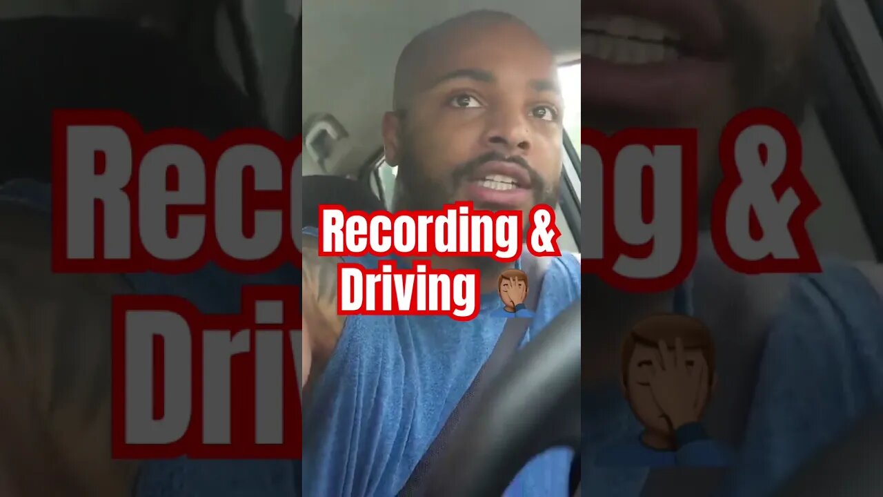 RECORDING & DRVING 🤦🏽‍♂️ #Get2Steppin w/S2 progressing..