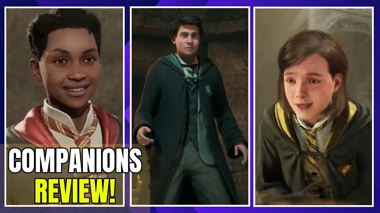 Hogwarts Legacy Companions - Discussing The Good & The Bad (Poppy, Sebastian, Natsai)