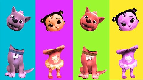 COCOMELON | Match the Head | Video for kids 2023 New #016