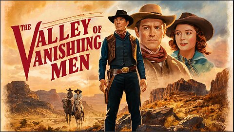 THE VALLEY OF VANISHING MEN (1942) Bill Elliott, Slim Summerville & Carmen Morales | Western | B&W