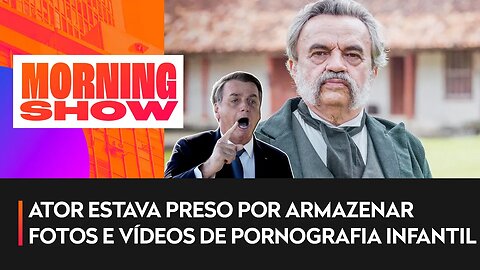 Bolsonaro critica duramente soltura do ator José Dumont: "Completo escárnio"