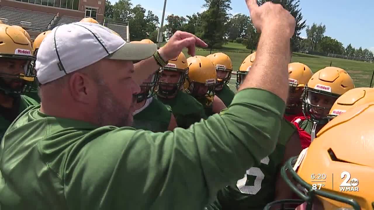 Interim head football coach David Sartin begins first preseason camp leading McDaniel College