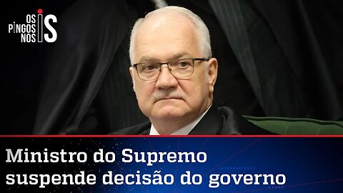 Fachin derruba alíquota zero para importação de armas