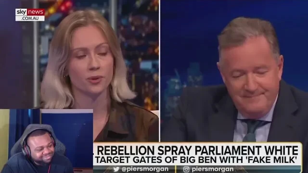 Piers Morgan's Debate With A Vegan Ends In The Funniest Way Possible 😂😂