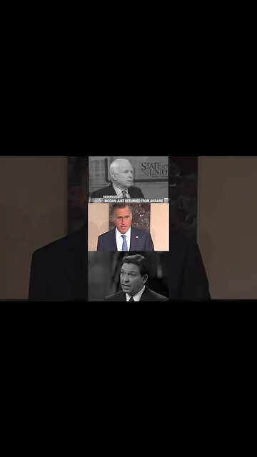 MCCAIN. ROMNEY. DESANTIS.