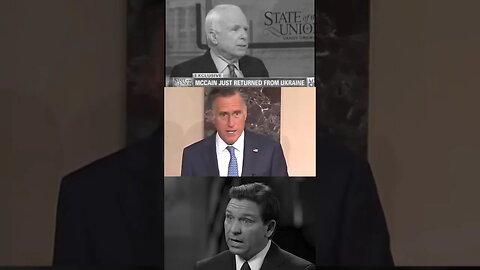 MCCAIN. ROMNEY. DESANTIS.