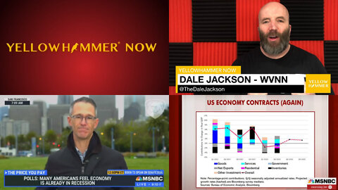 State-run MSNBC says they aren’t allowed to call this a recession and you aren't either - 7/29/22