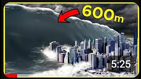 The biggest TSUNAMIS in History 3D Comparison