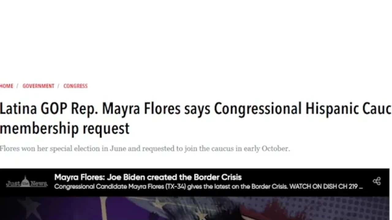 Mayra Flores denied membership in Sexist Hispanic Caucus,