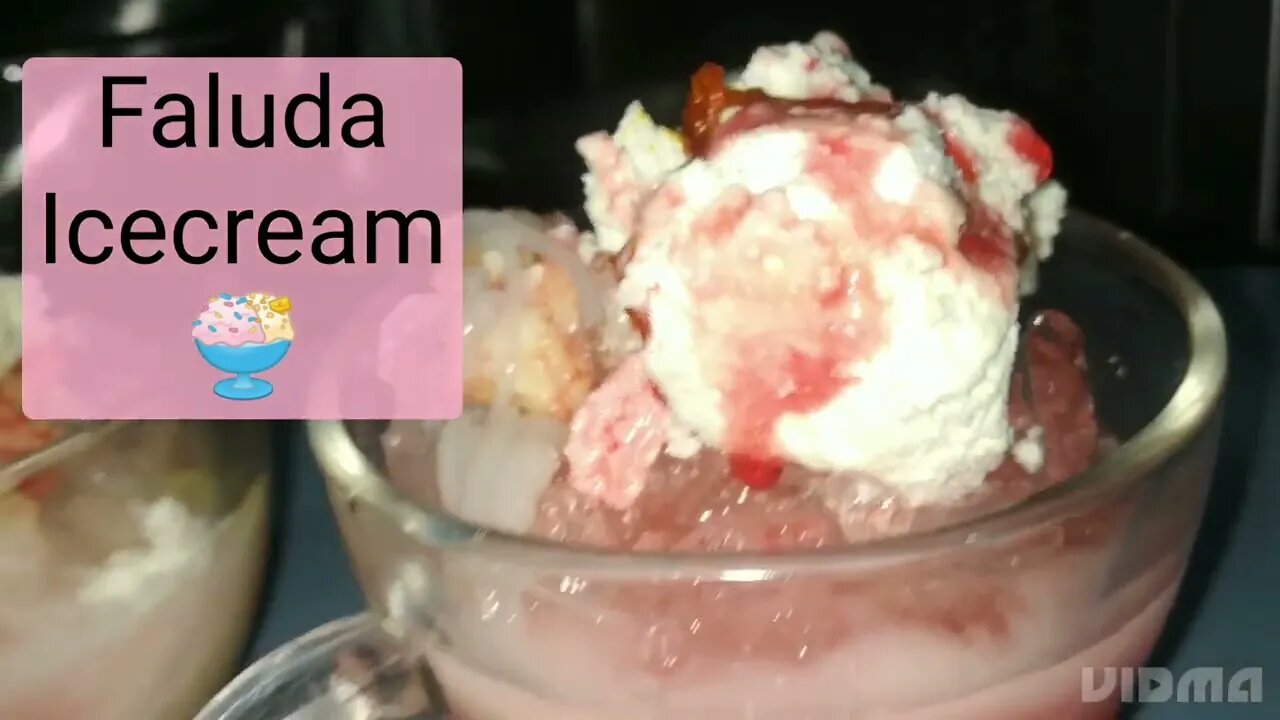 Faluda ice cream।Faluda Ice cream kese banti hai। फालूदा आइसक्रीम बनाने की विधि।@cookingphoenix