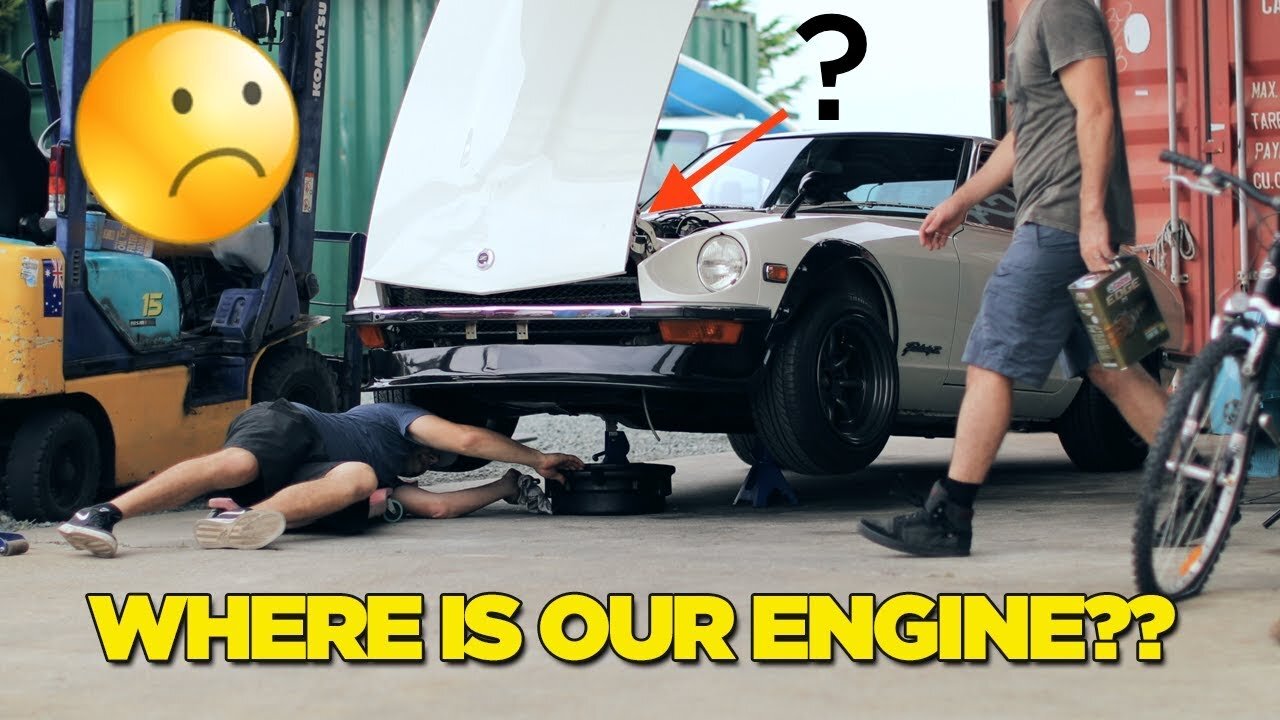 240Z - Where Is Our Engine? (+ NEW PROJECT!)