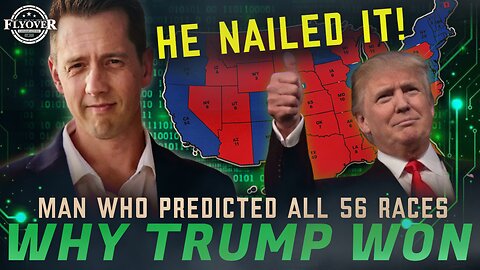 Nailed It! Man Who Predicted all 56 Races Perfectly Explains Why Trump Won 2024! Hope for 2028? - Election Expert, Seth Keshel