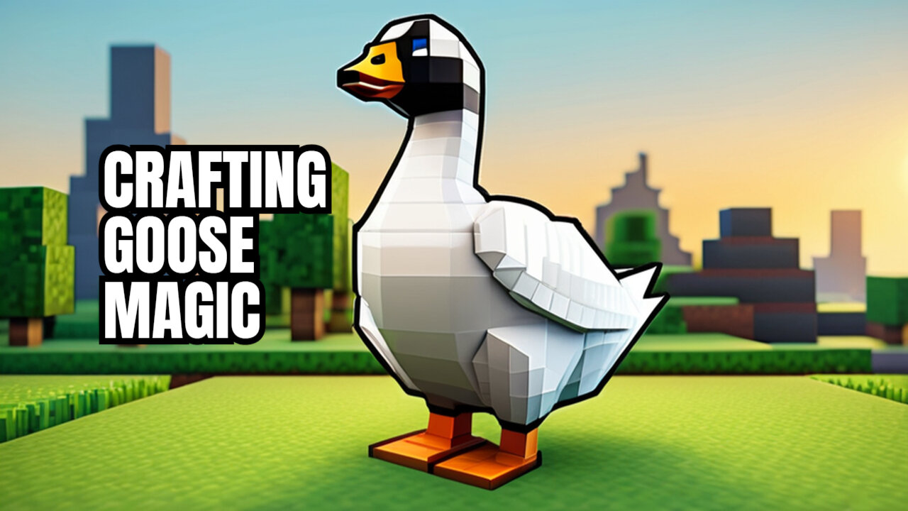 How To Make A Goose Banner In Minecraft