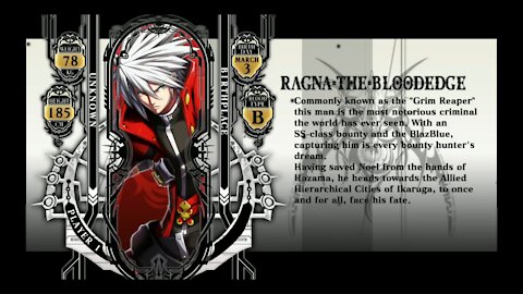 BlazBlue: Chrono Phantasma Extend - Ragna the Bloodedge Playthrough (longplay)